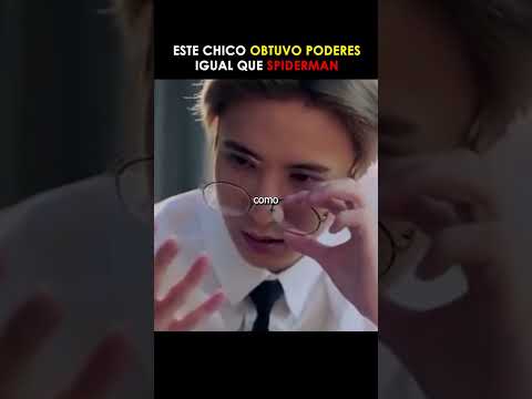 😱 Este chico fue picado por una araña y obtuvo poderes pero... #peliculas  #mrbeast  #cine