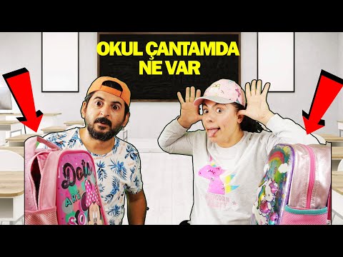 OKUL ÇANTAMDA NE VAR CHALLENGE OYUNA GEL