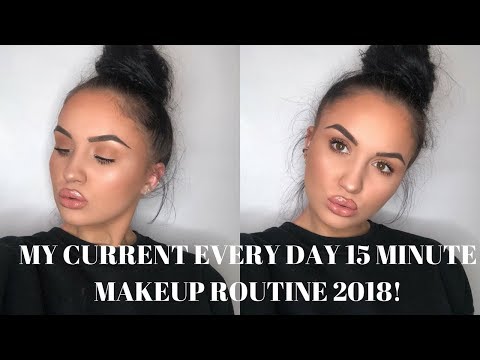 MY CURRENT EVERYDAY MAKEUP ROUTINE 2018 | Abigail Tamsin