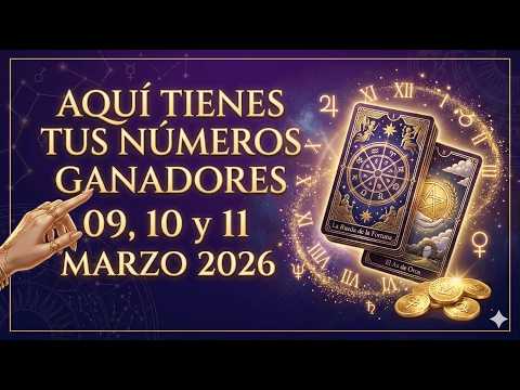 GEMINIS...DINERO y FORTUNA: 9, 10 y 11 de Marzo 2026 💸 / NUMEROLOGÍA de la Suerte /