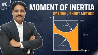 MOMENT OF INERTIA SOLVED PROBLEM 8 IN ENGINEERING MECHANICS (LECTURE 9)  @TIKLESACADEMYOFMATHS