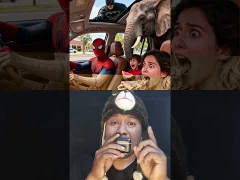 Elephant in the Car‼️#funnyvideos #funny #shorts