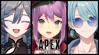 【APEX】フルパだぁぁぁぁぁ！！！w/綺沙良cトラウトk【にじさんじ/桜凛月】