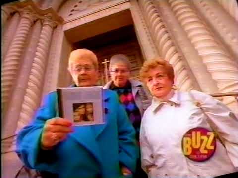 1996 105.1 FM The Buzz Commercial: Elderly Reading Music Lyrics - Aired November 27, 1996