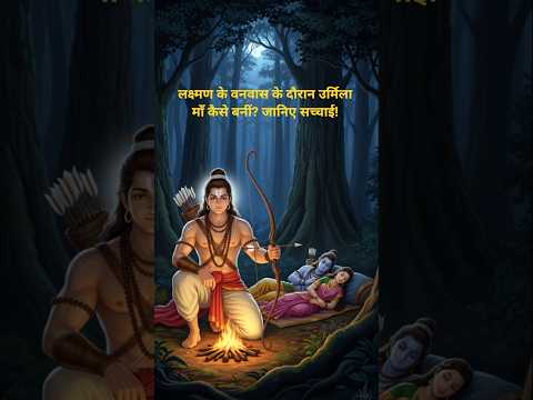 लक्ष्मण के वनवास के दौरान उर्मिला माँ कैसे बनीं? जानिए सच्चाई! MAHABHARAT | #ramayan