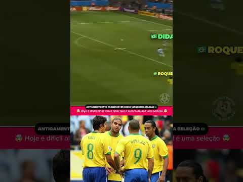 A SELEÇÃO BRASILEIRA DE VERDADE #seleçãobrasileira #brasil #Argentina #futebolraiz #futebol