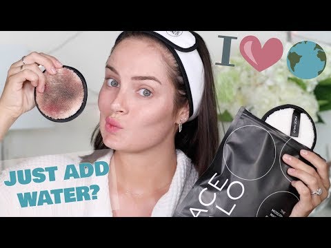 REMOVING MY MAKEUP WITHOUT MAKEUP REMOVER! The Face Halo!