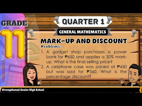 MARK-UP AND DISCOUNT