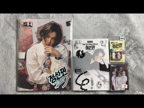 ♡Unboxing Suho 수호 3rd Mini Album 점선면 1 to 3 (?, !, Tape & SMini Ver.)♡