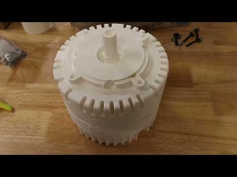 3D-Printed Electric Motor Mock-Up