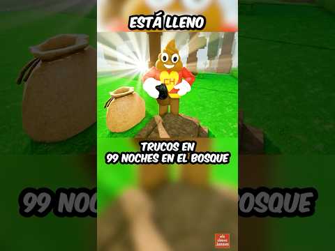 🔥 TRUCO BOLSILLO EXTRA 💼 99 Noches en el Bosque Roblox 🌲 #roblox #robloxshorts