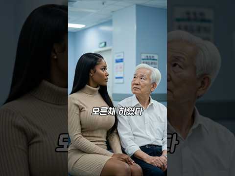 흑인미녀와 할아버지의 병원 #각종유머 #웃긴동영상 #웃긴이야기 #유머 #시니어