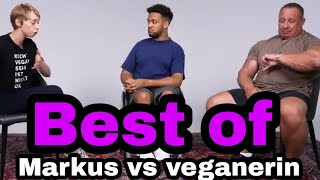 Best of Markus Rühl vs militante VEGANERIN!
