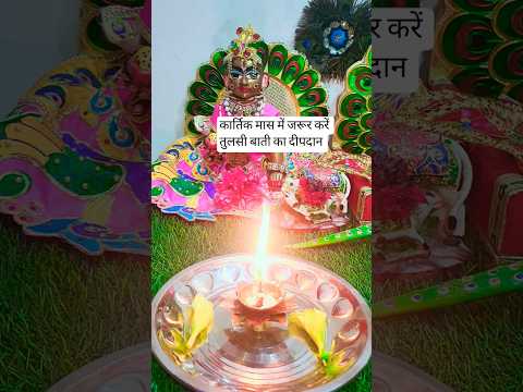 कार्तिक मास में तुलसी की सूखी लकड़ी का दीपदान जरूर करें | #tulsi #deepdaan #shorts #kartiksnan2025