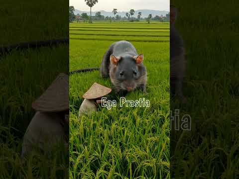 tikus yang sangat besar #reels #viralvideo
