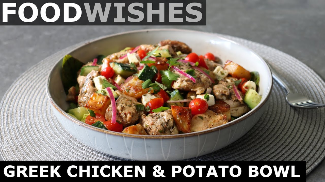 Greek Chicken & Potato Bowl