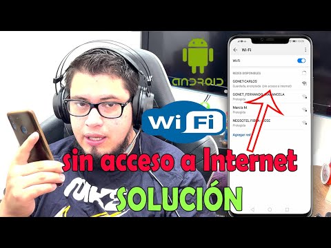 Mi Celular se conecta al WiFi pero me Aparece "sin Acceso a internet" en Android | SOLUCIÓN