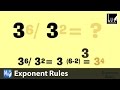 Exploring Exponent Rules in Algebra