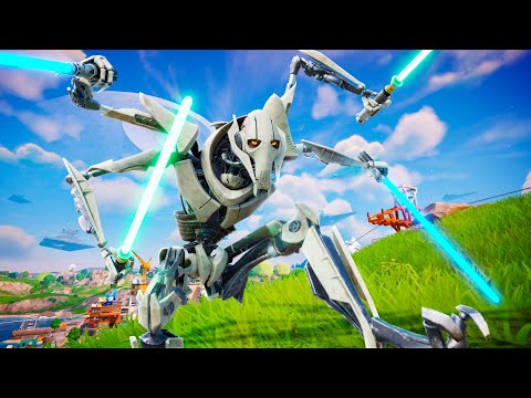 JUGANDO CON *GENERAL GRIEVOUS* EN FORTNITE