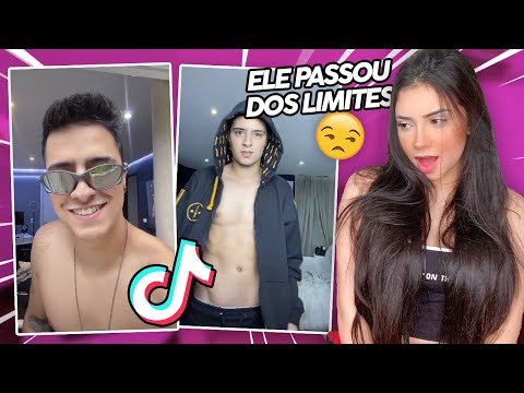 REAGINDO AO MEU NAMORADO NO TIKTOK