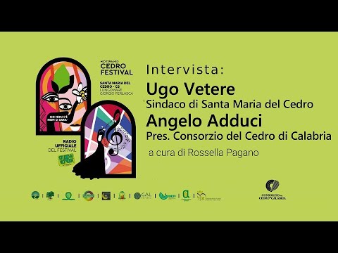 Mediterraneo Cedro Festval: Intervista a Ugo Vetere e Angelo Adduci