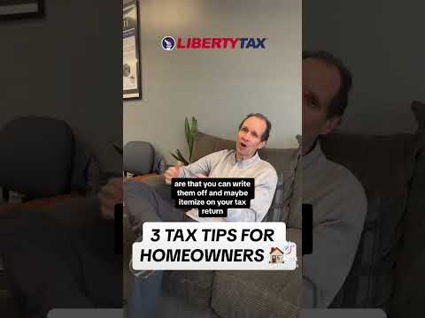 3 Tax Tips for Homeowners | Liberty Tax #taxes