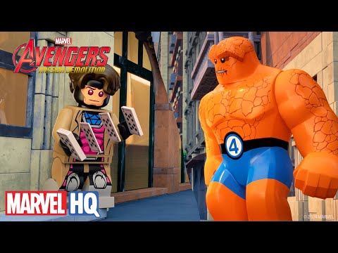 Gambit e La Cosa giocano a carte | LEGO Marvel Avengers: Mission Demolition | Marvel HQ Italia