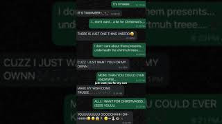 #fypシ゚ iiii don’t care abt them presents…under the chirtmuh treeee…