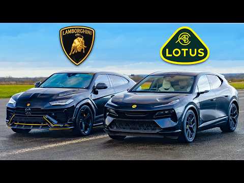 Lotus Electra R vs. Lamborghini Urus Performante: Drag Race Showdown