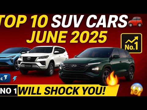 Top 10 Selling SUV Cars in India July 2025 | Nexon vs Creta vs Brezza