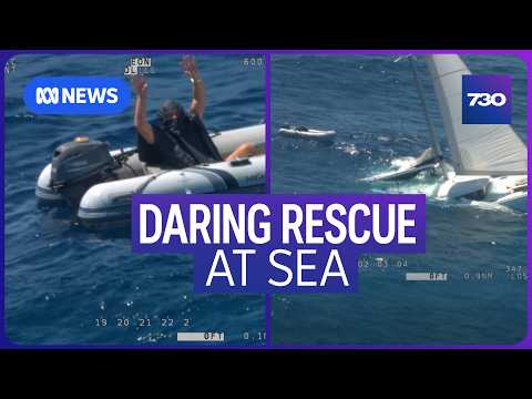 The extraordinary rescue of a lone Canadian sailor 1,000km from Australia | 7.30