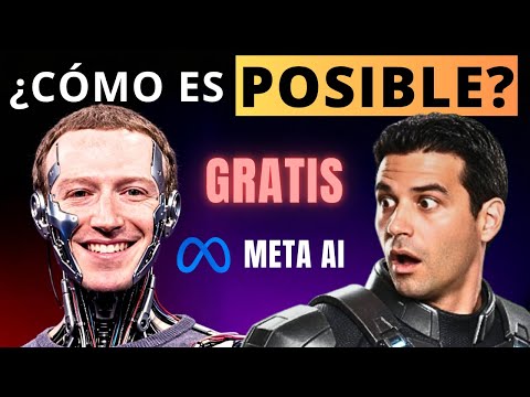 CREAR VÍDEOS y las MEJORES IMÁGENES con META AI ¡GRATIS, SIN LÍMITES! SIN MARCA de AGUA ¿Midjourney?