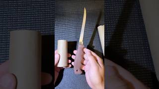 Buck 123 Lakemate Knife - Sharpness Test #buck #knifeskills #knifecommunity