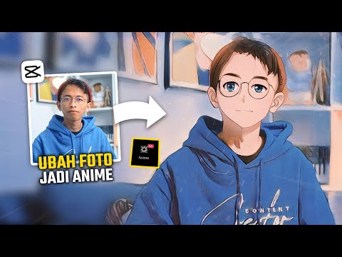 Cara Edit Foto Menjadi Anime (no ribet) | CAPCUT TUTORIAL #1