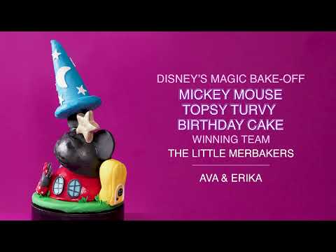 Mickey Mouse Birthday Cake | Disney's Magic Bake-Off