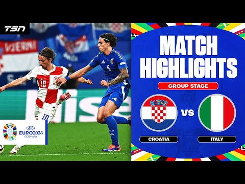 Croatia vs. Italy Full Highlights | EURO2024