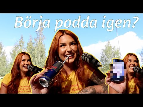 Vlogg | Tillbaka i Poddstudion!