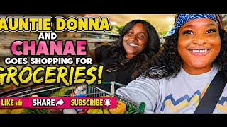 Come with me and My daughter Chanae shopping 🛍 for groceries. 