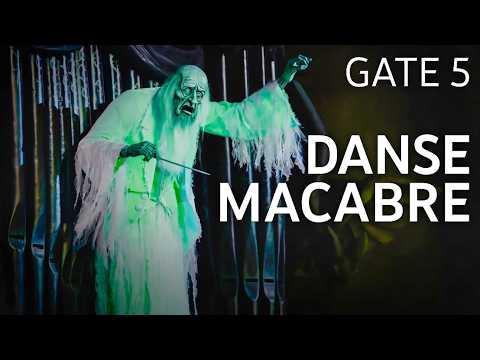 [4K POV] Danse Macabre Gate 5 - On Ride - Low Light - Efteling