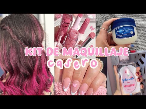 TRUCOS para CREAR TU KIT DE MAQUILLAJE CASERO (para niñas) 🌸🧸 Parte 2 ✅