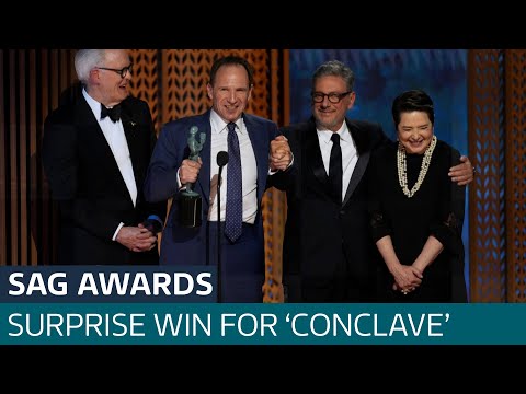 'Conclave' and Timothée Chalamet triumph at SAG awards in Los Angeles | ITV News
