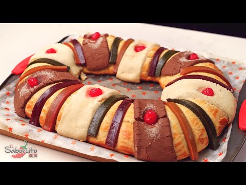 Rosca de Reyes casera y super fácil - "El Saborcito Rojo"