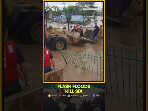 Flash Floods Kill 6 In Myanmar-China Border Town | WION Shorts
