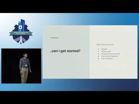 DevOpsDays Boston 2017- Open Sourcing Your Infrastructure by Tobias Macey