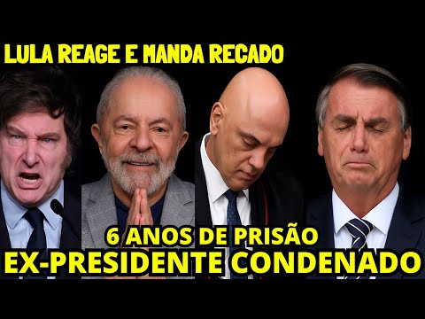 ✔️ BOMBA! JUIZES CONDENAM EX PRESIDENTE A 6 ANOS DE PRISÃO BOLSONARO SE MANIFESTA