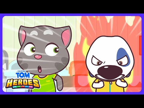Talking Tom - Save the Beached Whale! | Kids Cartoons | WildBrain Action Arena