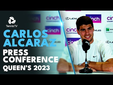 Alcaraz On THAT Roland-Garros Semi-Final vs Djokovic & Grass-Court Preparations | Queen's 2023