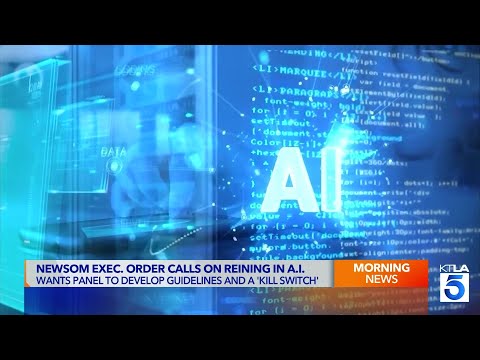 Newsom signs executive order targeting AI safety 'before it’s too <strong>late</strong>'