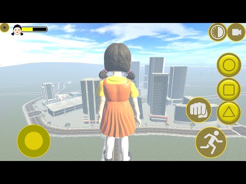 Playing as Squid Game Doll In INDIAN BIKES DRIVING 3D