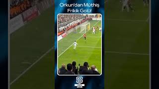 Orkun'dan Müthiş Frikik Golü! #beşiktaş #orkunkökçü #freekick #gol #gündem #sergenyalcin #süperlig
